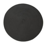 Jogo Americano Redondo Preto