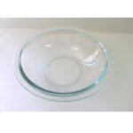 Saladeira de Vidro Lisa Com Borda